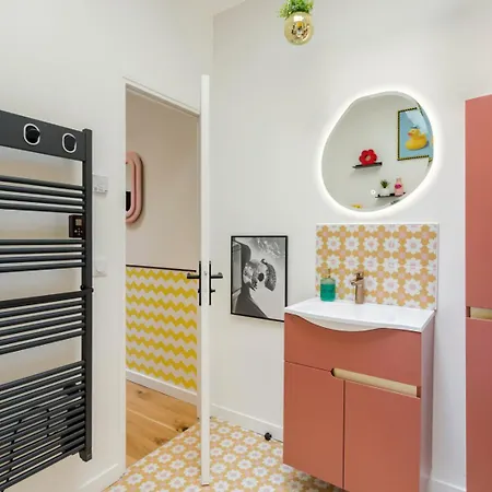 Apartmán Relais Cocorico - Cocon Proche Tour Eiffel Avec Baignoire Balneo *