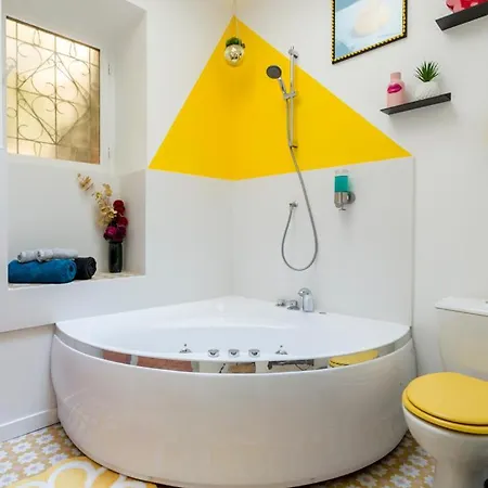 Apartamento Relais Cocorico - Cocon Proche Tour Eiffel Avec Baignoire Balneo *