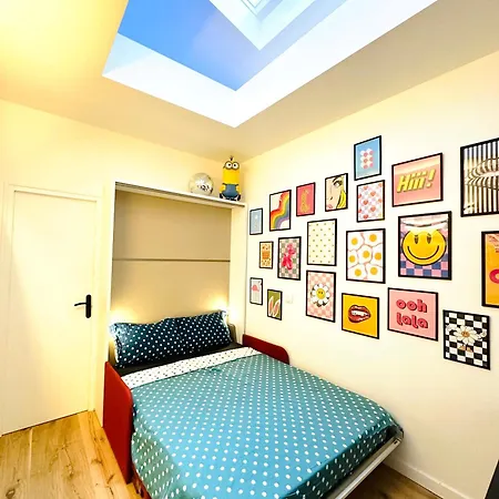 Relais Cocorico - Cocon Proche Tour Eiffel Avec Baignoire Balneo * París